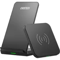 Choetech 2 Draadloze Opladers Combi-pakket - T524-S 10W + T511-S - 10W QI draadloze oplader Standaard + Pad - Inclusief kabel - Wireless charger - Fast charger - IOS en Android