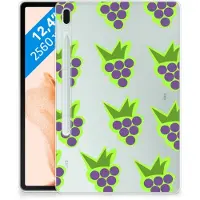 B2Ctelecom Samsung Galaxy Tab S7FE Tablet Cover Druiven