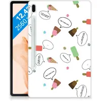 B2Ctelecom Samsung Galaxy Tab S7FE Tablet Cover IJsjes