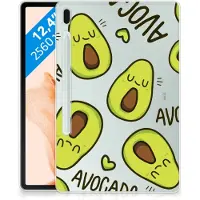 B2Ctelecom Samsung Galaxy Tab S7FE Tablet Back Cover Avocado Singing