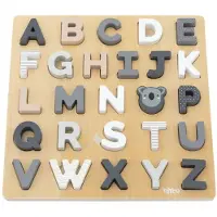 Tryco Houten Alfabet Puzzel en Krijtbord TR-353015