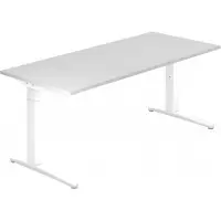 Hjh OFFICE PRO XTRA XB 19 WW - Wit 180 x 80 Tafelhoogte I In hoogte verstelbaar