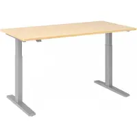 Hjh OFFICE PRO XMKA 16 S - Esdoorn 160 x 80 Tafelhoogte I Elektrisch in hoogte verstelbaar