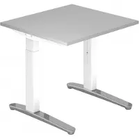 Hjh OFFICE PRO XTRA XB 8 WC - Grijs 80 x 80 Tafelhoogte I In hoogte verstelbaar