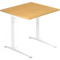 Hjh OFFICE PRO XTRA XB 8 WW - Beuken 80 x 80 Tafelhoogte I In hoogte verstelbaar