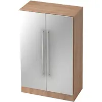 Hjh OFFICE PRO SIGNA G 7550 RE - Walnoot/Zilver Hoogte van de map | 3 OH Kast Rail handvat (kunststof)