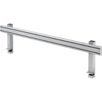 Hjh OFFICE PRO ORG 16 | Orga rail | Aluminium zilver - Zilver 160 cm
