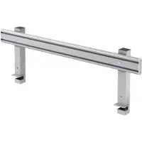 Hjh OFFICE PRO ORG 12 | Orga rail | Aluminium zilver - Zilver 120 cm