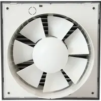 Europlast Badkamer ventilator Ø 150 mm antraciet - design EET150A