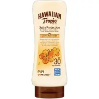 Hawaiian Tropic 6x Zonnebrand Lotion Glowing Protection Spf 30 180 Ml