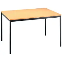 Hjh OFFICE PRO VEKTOR 6 - Beuken 120x80 Frame Zwart