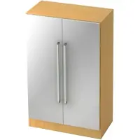 Hjh OFFICE PRO SIGNA G 7550 CE - Beuken/Zilver Hoogte van de map | 3 OH Kast Chrome metaal handgreep