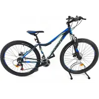 Sprint Hunter - Mountainbike - 27.5 inch - Fiets met 21 versnellingen Shimano - Blauw - Framemaat: 40 cm