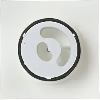 Vasco Ventilation Plafond wandventiel voor luchttoevoer Luxe vierkant 11VE30200