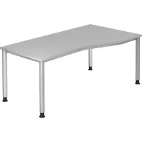 Hjh OFFICE PRO HILO 18 S - Grijs 180 x 100 Tafelhoogte I In hoogte verstelbaar