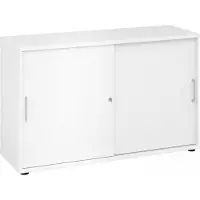 Hjh OFFICE PRO BETA 1752S - Hoogte van de map | 2 OH Wit/Wit Schuifwandkast