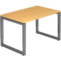 Hjh OFFICE PRO REGO 12 G - 120x80 Tafelhoogte I In hoogte verstelbaar Beuken/Grafiet
