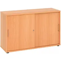 Hjh OFFICE PRO BETA 1752S - Hoogte van de map | 2 OH Schuifwandkast Beuken/Beuken