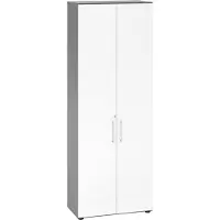 Hjh OFFICE PRO BETA 9 | Kast met deuren | 6 OH - Grafiet/Wit