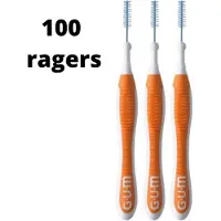 Gum Travler Ragers 0.9mm Oranje - 2 x 50 stuks - Voordeelverpakking