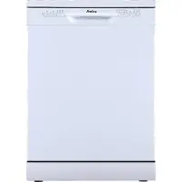 Amica ADP1212B - Vaatwasser - 12 bestekken - 5 programma's - 4 Temperaturen - Bovenste waskorf in hoogte verstelbaar - Afneembare top voor onderbouw - Halve lading - HotAir