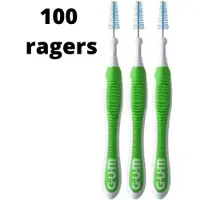 Gum Travler Ragers 1.1mm Groen - 2 x 50 stuks - Voordeelverpakking