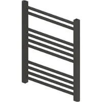 Eastbrook Wingrave handdoekradiator 40x60cm antraciet 257W