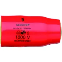 Gedore VDE 30 22 2946521 3/8 (10 mm) VDE-dopsleutelinzet 22 mm 3/8 22 mm 3/8 (10 mm)