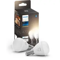 Philips Hue Kogellamp White E14 Duo pack