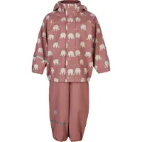 CeLaVi Functioneel pak 'Elephant' zilvergrijs / oudroze / wit