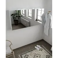 Mondiaz Cubb spiegelkast 150x70x16cm clay met 3 deuren