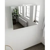 Mondiaz Cubb spiegelkast 100x70x16cm greey met 2 deuren