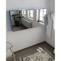 Mondiaz Cubb spiegelkast 150x70x16cm jeans met 3 deuren
