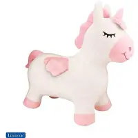 Lexibook Opblaasbare Springunicorn met pluche pak