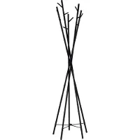 Home Style Staande kapstok Tower tree 180 cm hoog in zwart