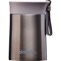 Aladdin Enjoy Voedselcontainer - 400 ml - RVS - Grijs