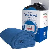 Care plus Microvezel Reishanddoek, Donkerblauw - 60 x 120 cm