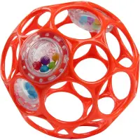 Oball Rammelaar Easy-Grasp Red