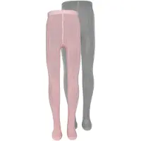 Ewers Panty's zilvergrijs / pruim / oudroze
