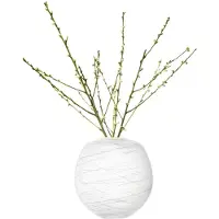 LSA International Vaas L.S.A. Boulder White 31 cm