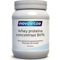 Nova vitae Whey proteine concentraat 80%