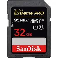SanDisk SDHC Extreme Pro 32GB 95MB/S Class 10