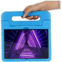 QMust Lenovo Tab M10 FHD Plus Kinderhoes - 2nd Gen - Kids Case Classic - Blauw