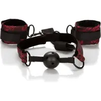 Scandal - Breathable Ball Gag Met Handboeien