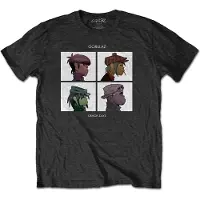 Gorillaz Demon Days Black L Shirt