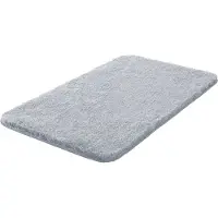Casilin Montana Badmat Zilver Grijs - 60 x 100 cm