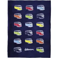 Vw-collect Nostalgic Art VW T1 Fleece Coloured Sambas