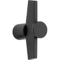 Formani Massieve meubelknop - mat zwart - TENSE by Bertram Beerbaum - BB25M