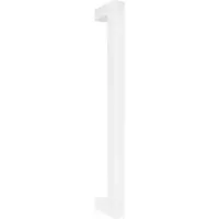 Formani Jan des Bouvrie Square JB320PS greep incl. doorgaande bevestiging - wit
