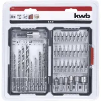 Kwb Bit/borenset universeel 39-delig